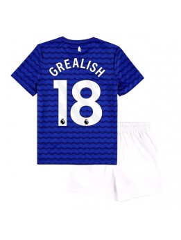 Everton Jack Grealish #18 Dječji Domaci Dres kompleti 2025-26 Kratak Rukavima (+ kratke hlače)